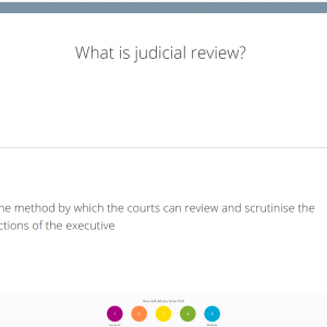 Constitutional Law SQE Flashcards