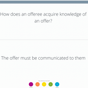 Contract Law SQE Flashcards