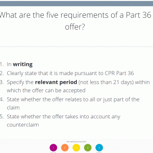 Dispute Resolution SQE Flashcards