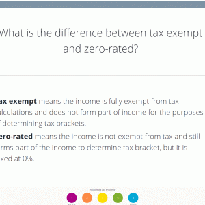 Tax SQE Flashcards