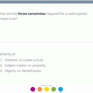 Trusts SQE Flashcards
